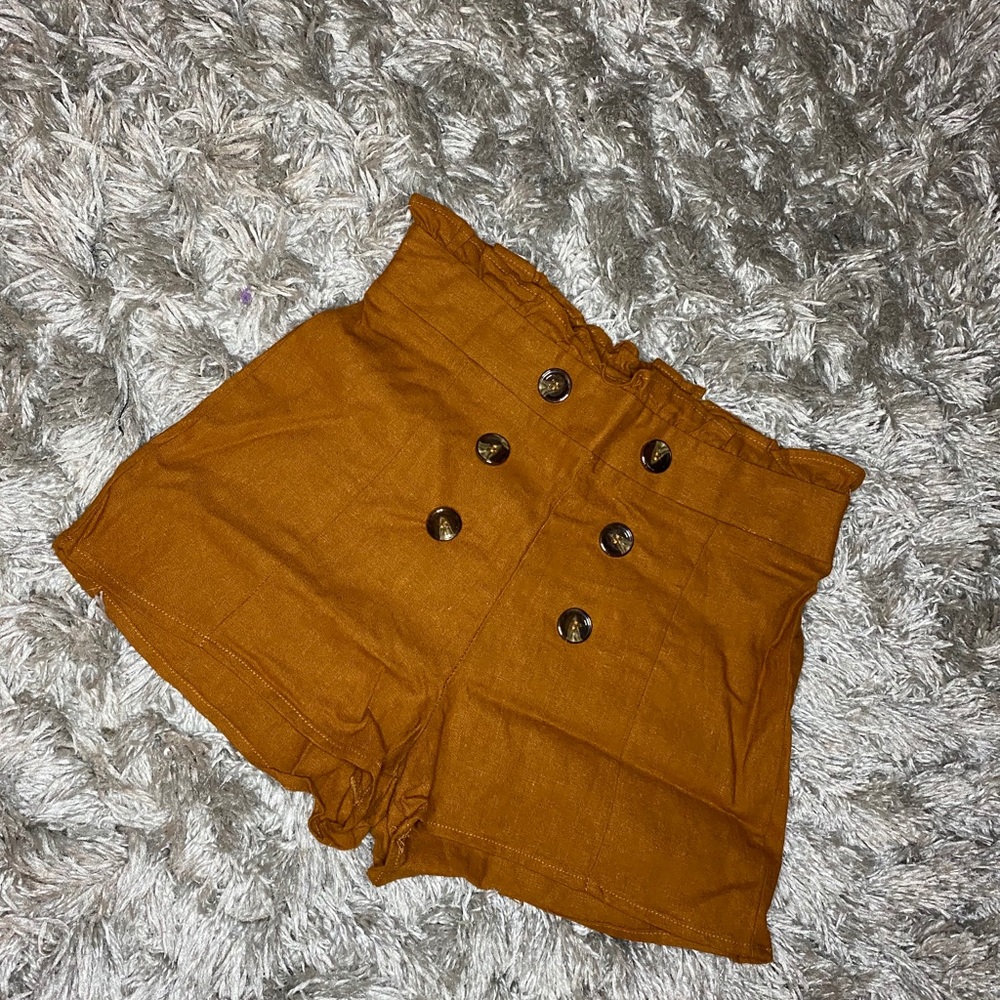 High waisted shorts